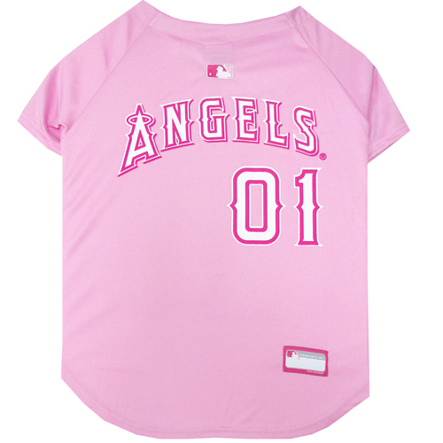 Los Angeles Angels - Pink Baseball Jersey